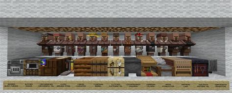 villager workstations